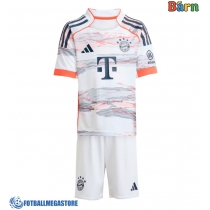 Fotballdrakt Barn Bayern Munich Bortedraktsett 2025-26 Kortermet (+ Korte bukser)